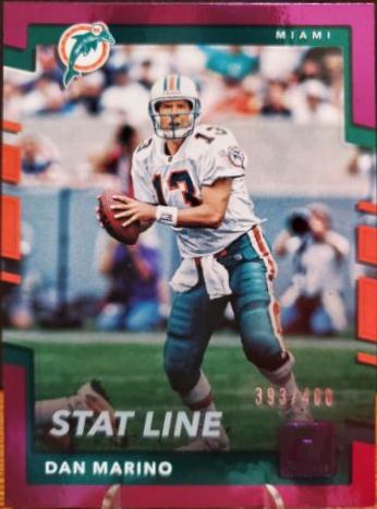 Dan Marino [Season Stat Line Press Proof] #144