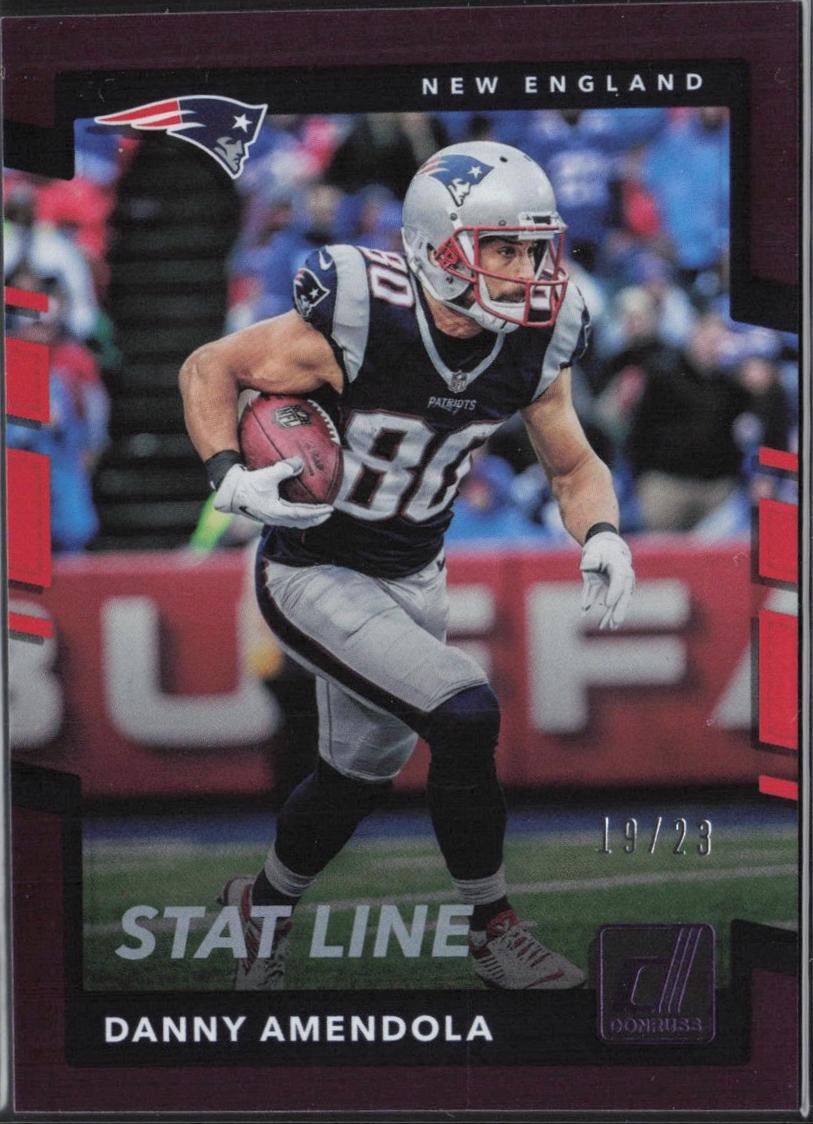 Danny Amendola [Season Stat Line Press Proof] #69