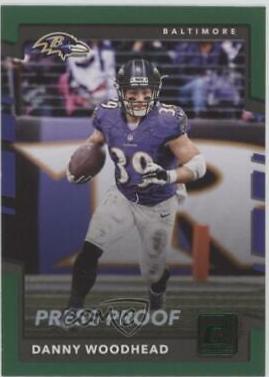 Danny Woodhead [Green Press Proof] #254