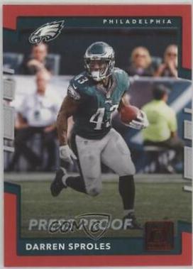 Darren Sproles [Red Press Proof] #93