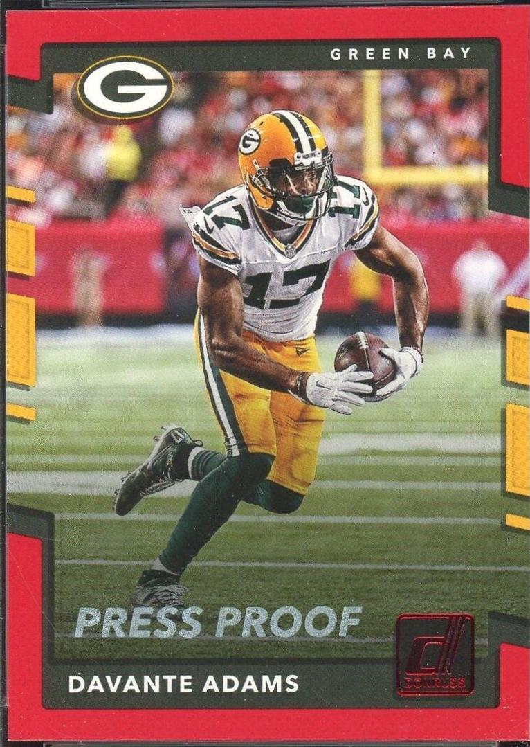 Davante Adams [Red Press Proof] #77