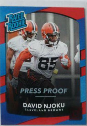 David Njoku [Blue Press Proof] #314