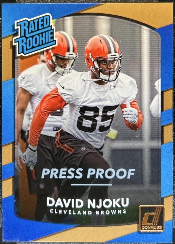 David Njoku [Bronze Press Proof] #314
