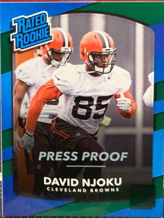 David Njoku [Green Press Proof] #314