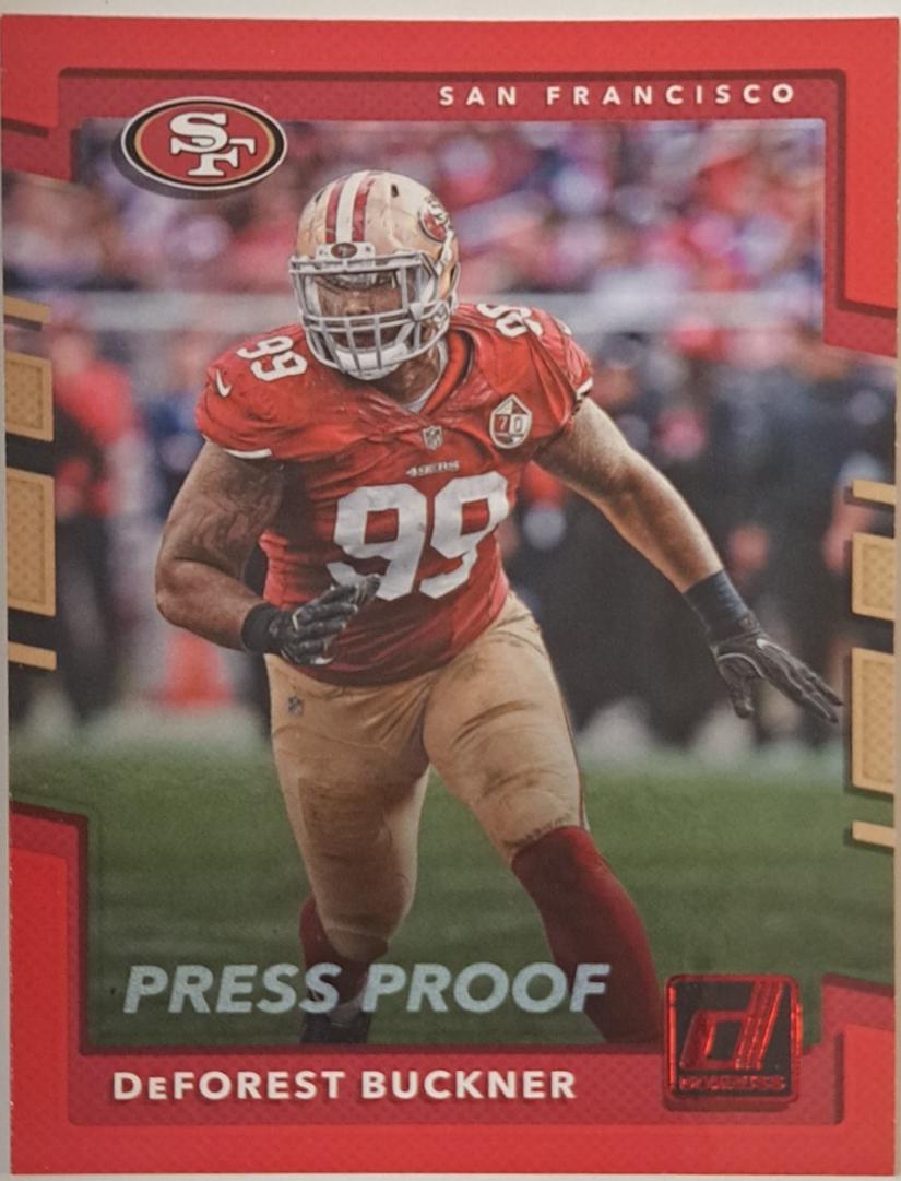 DeForest Buckner [Red Press Proof] #54