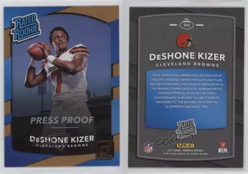 DeShone Kizer [Bronze Press Proof] #304