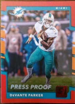 DeVante Parker [Red Press Proof] #282