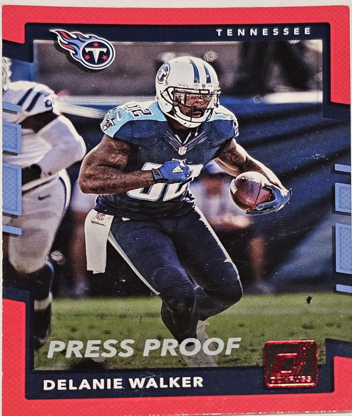 Delanie Walker [Red Press Proof] #266