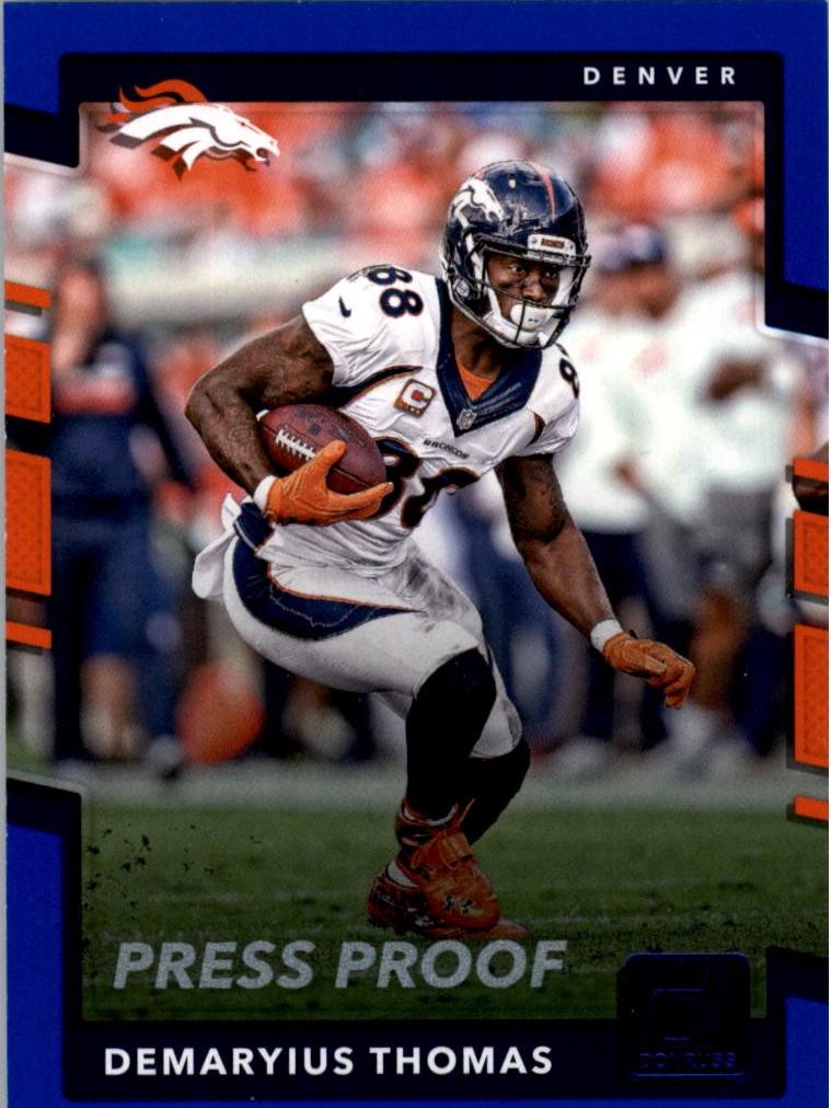 Demaryius Thomas [Blue Press Proof] #38