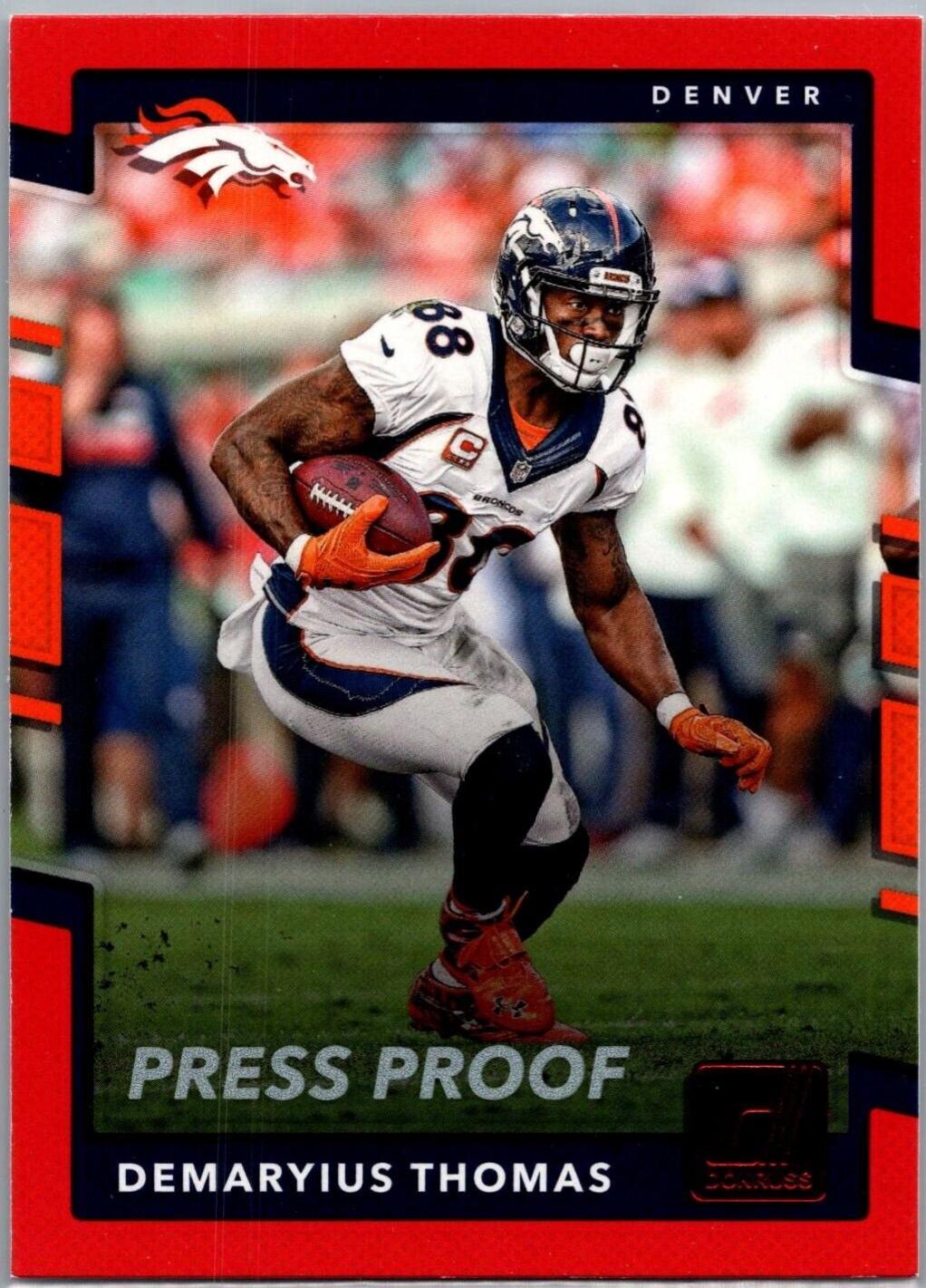 Demaryius Thomas [Red Press Proof] #38
