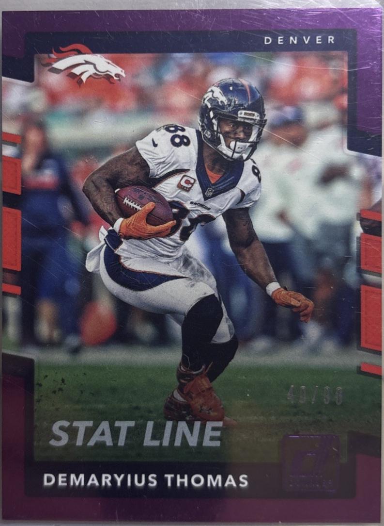 Demaryius Thomas [Season Stat Line Press Proof] #38