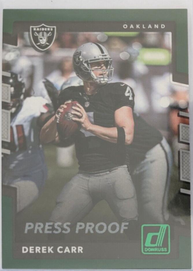 Derek Carr [Green Press Proof] #133