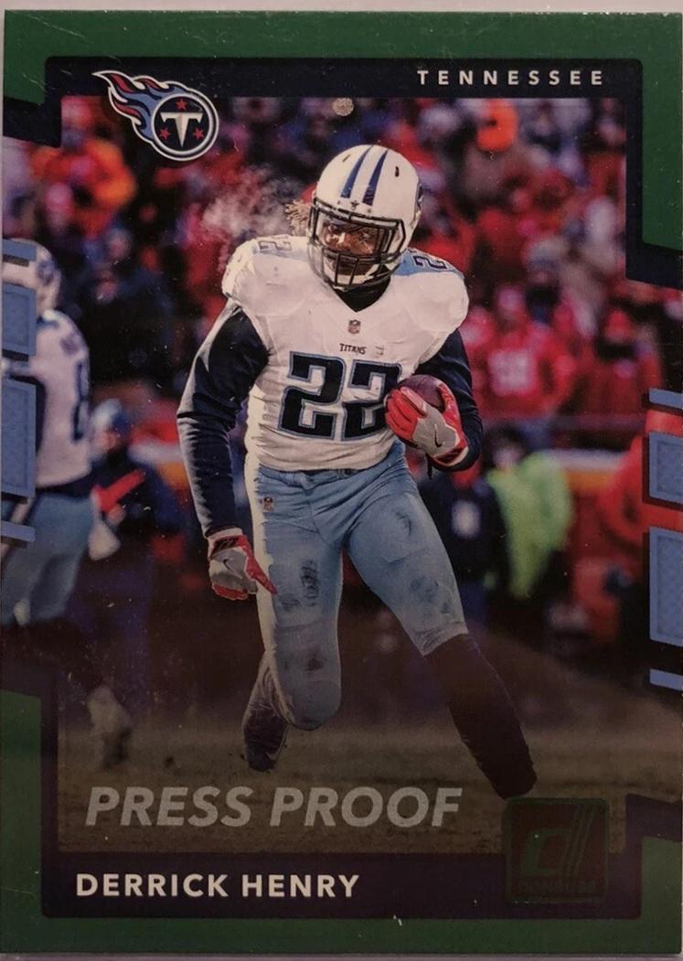 Derrick Henry [Green Press Proof] #231