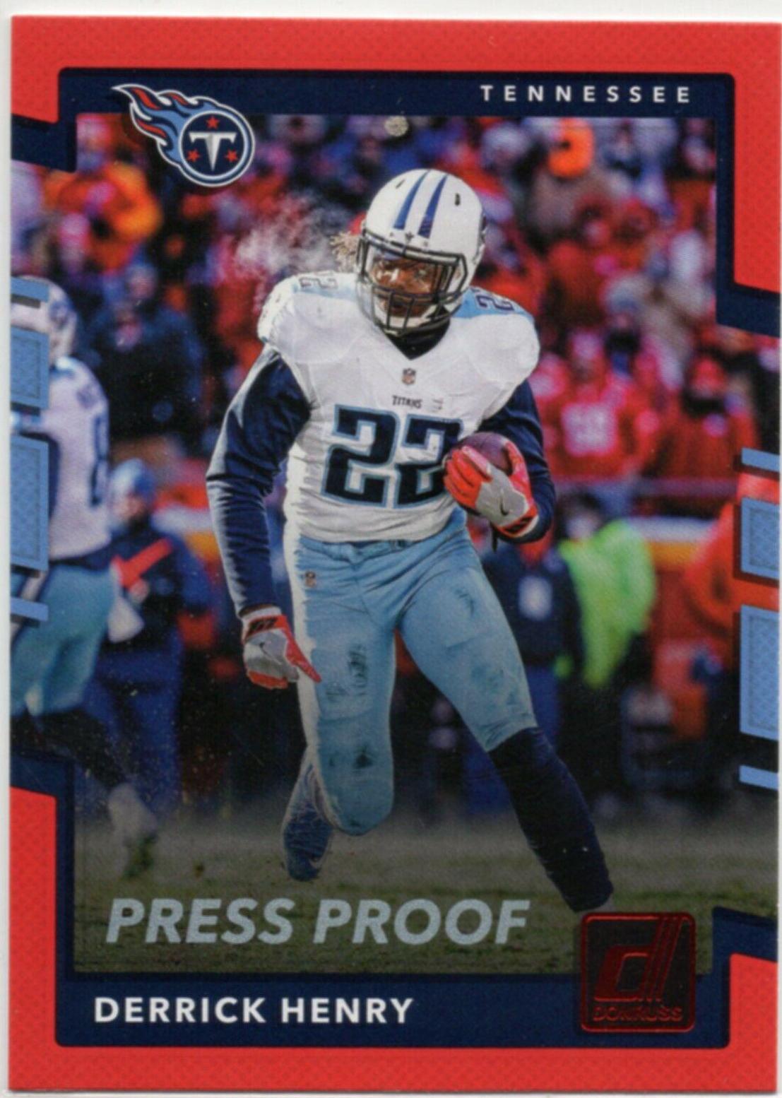 Derrick Henry [Red Press Proof] #231