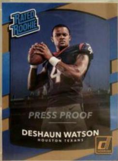 Deshaun Watson [Bronze Press Proof] #345