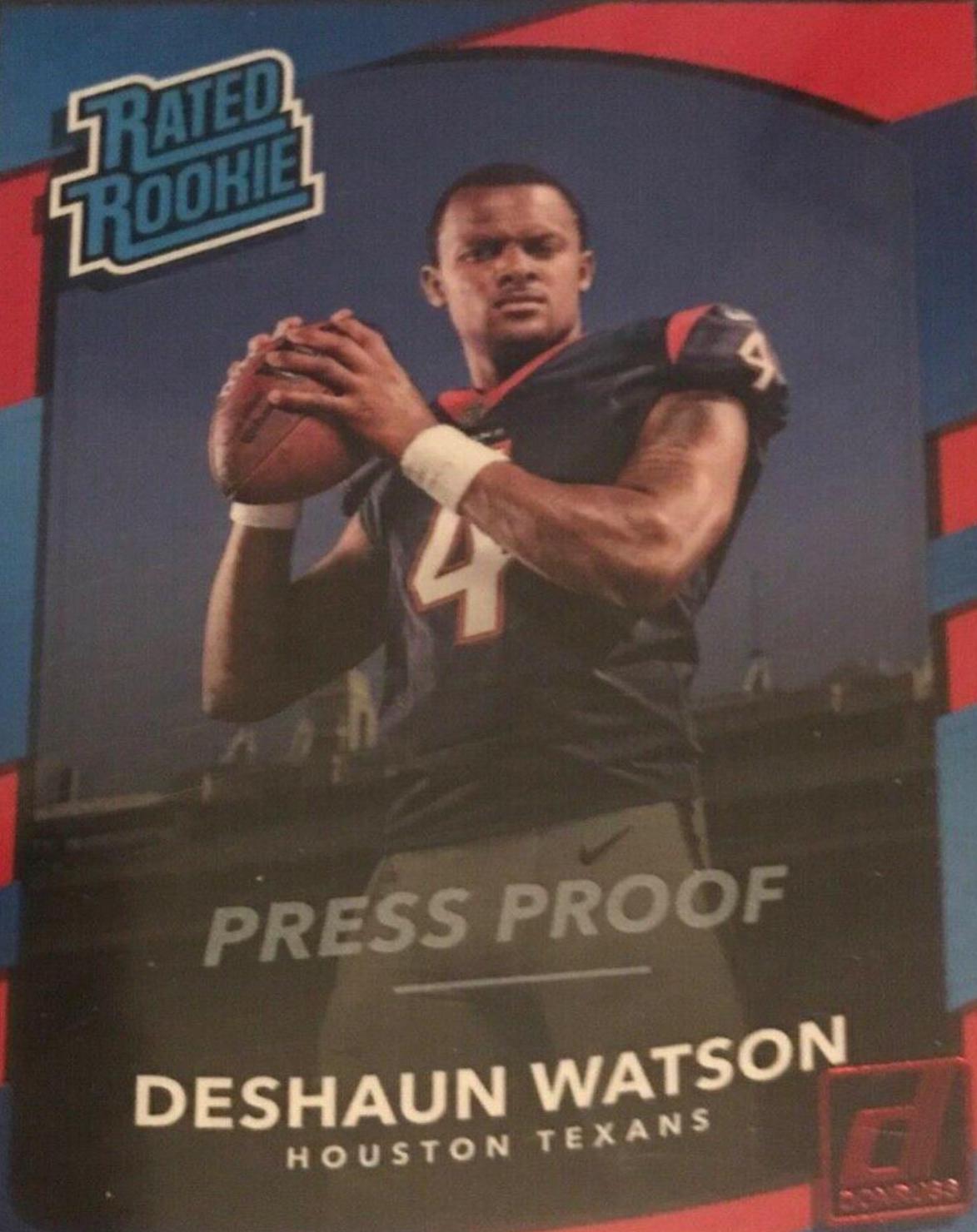 Deshaun Watson [Red Press Proof] #345