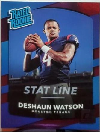 Deshaun Watson [Season Stat Line Press Proof] #345