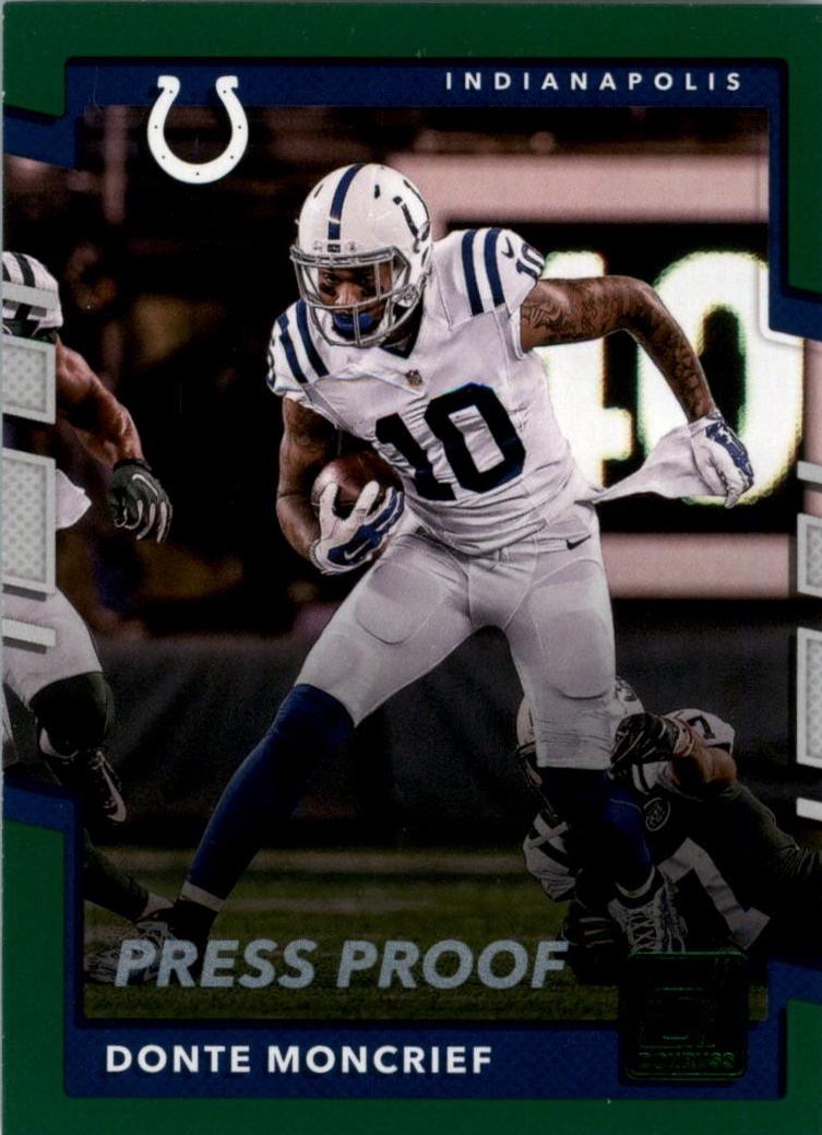 Donte Moncrief [Green Press Proof] #226