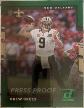 Drew Brees [Green Press Proof] #200