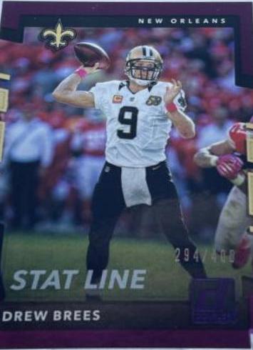 Drew Brees [Season Stat Line Press Proof] #200