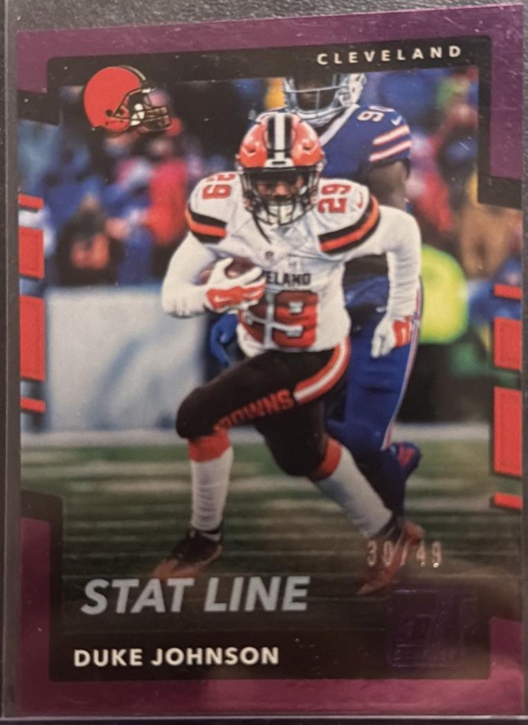 Duke Johnson [Season Stat Line Press Proof] #270