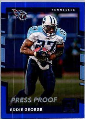 Eddie George [Blue Press Proof] #213