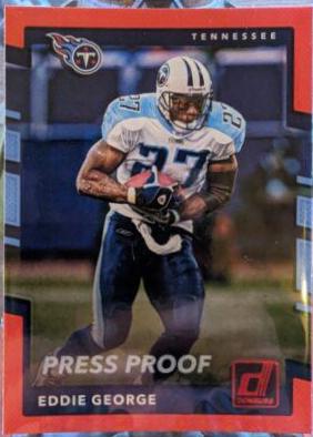 Eddie George [Red Press Proof] #213