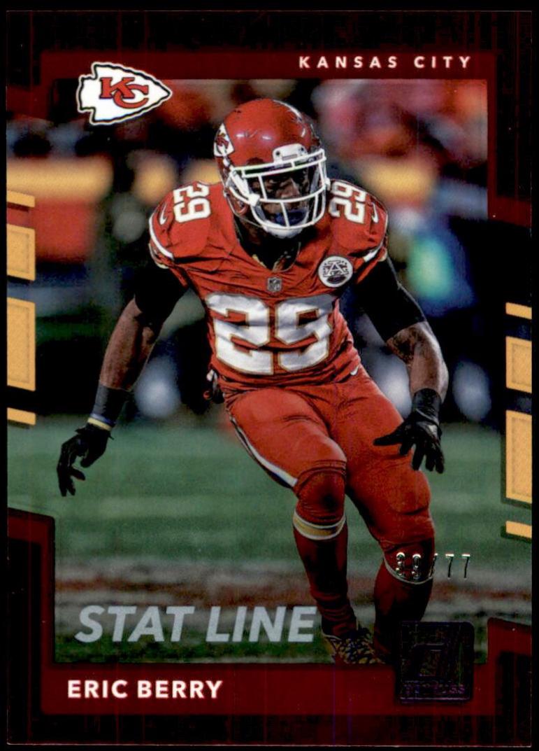 Eric Berry [Season Stat Line Press Proof] #83