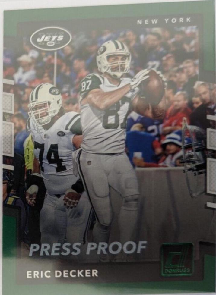 Eric Decker [Green Press Proof] #250