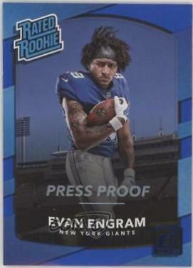 Evan Engram [Blue Press Proof] #330