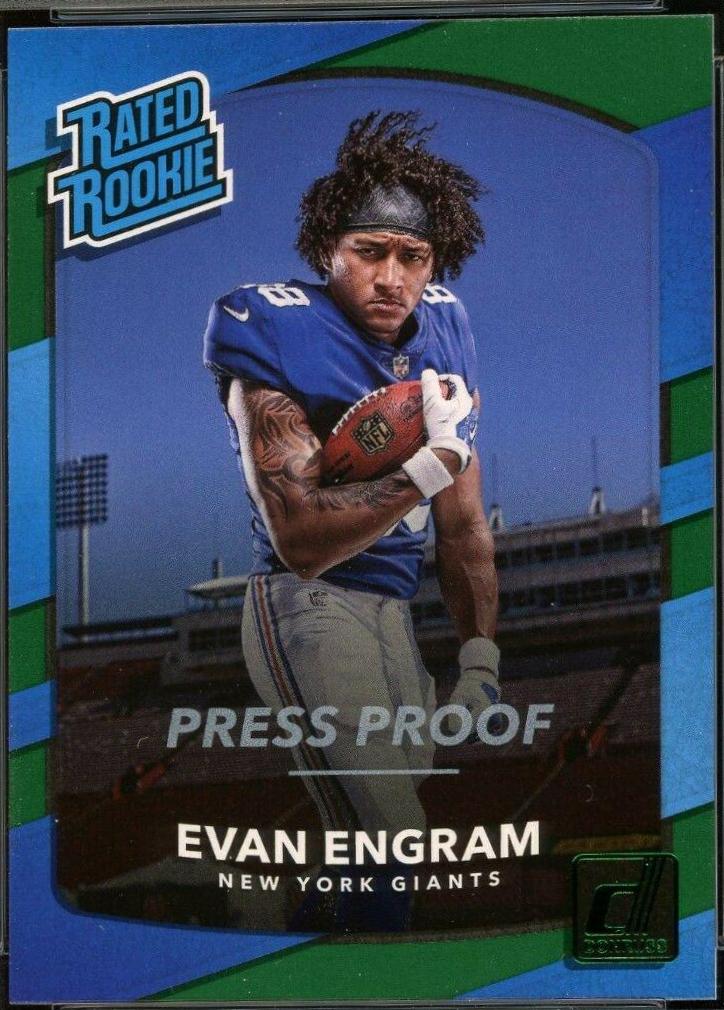 Evan Engram [Green Press Proof] #330