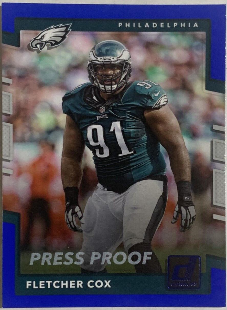 Fletcher Cox [Blue Press Proof] #249