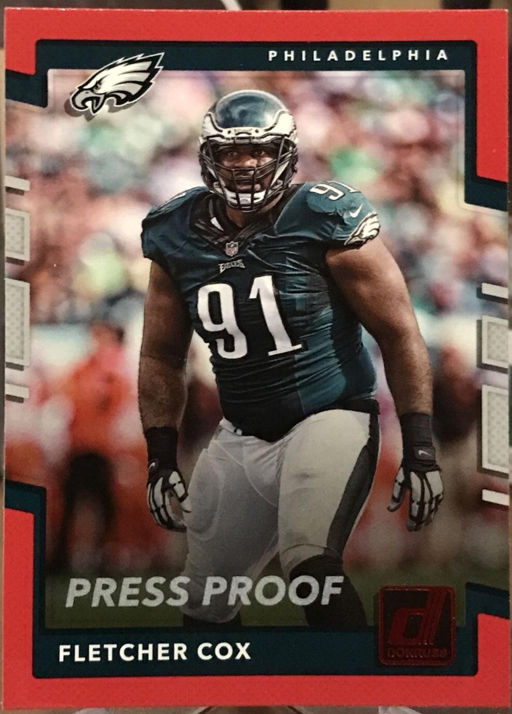 Fletcher Cox [Red Press Proof] #249