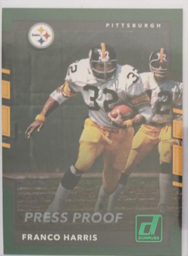 Franco Harris [Green Press Proof] #187