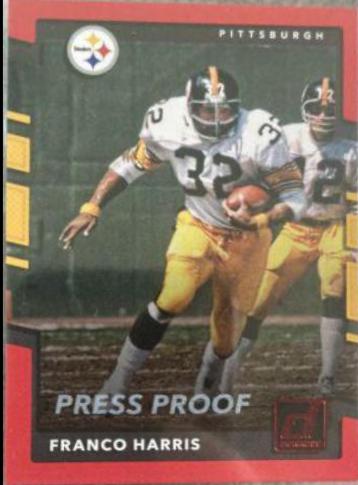 Franco Harris [Red Press Proof] #187