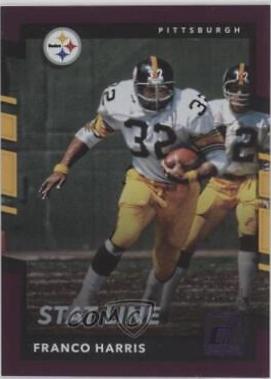 Franco Harris [Season Stat Line Press Proof] #187