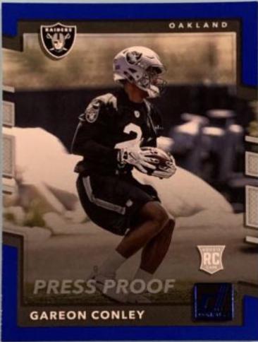 Gareon Conley [Blue Press Proof] #380