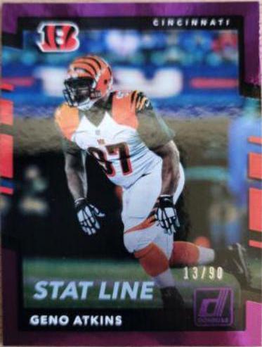 Geno Atkins [Season Stat Line Press Proof] #58
