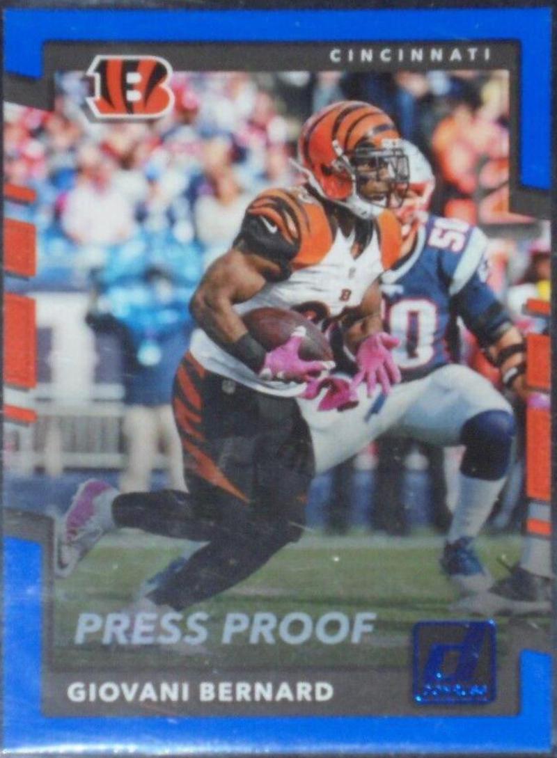Giovani Bernard [Blue Press Proof] #74