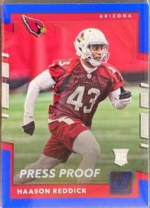 Haason Reddick [Blue Press Proof] #396