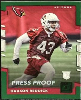 Haason Reddick [Green Press Proof] #396