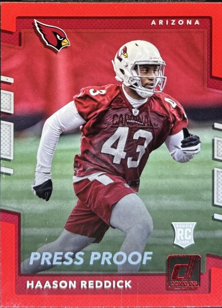 Haason Reddick [Red Press Proof] #396