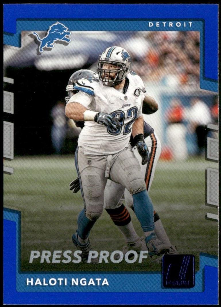 Haloti Ngata [Blue Press Proof] #28