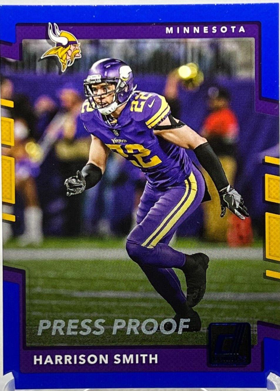 Harrison Smith [Blue Press Proof] #284