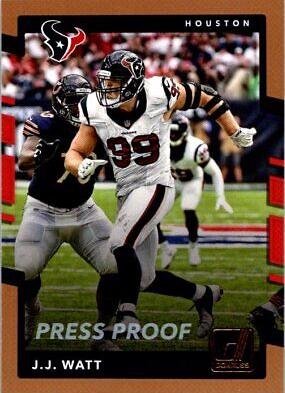 J.J. Watt [Green Press Proof] #1