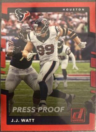 J.J. Watt [Red Press Proof] #1