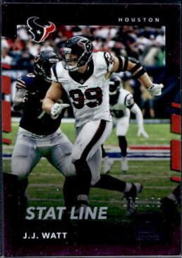 J.J. Watt [Season Stat Line Press Proof] #1
