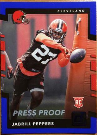 Jabrill Peppers [Blue Press Proof] #390