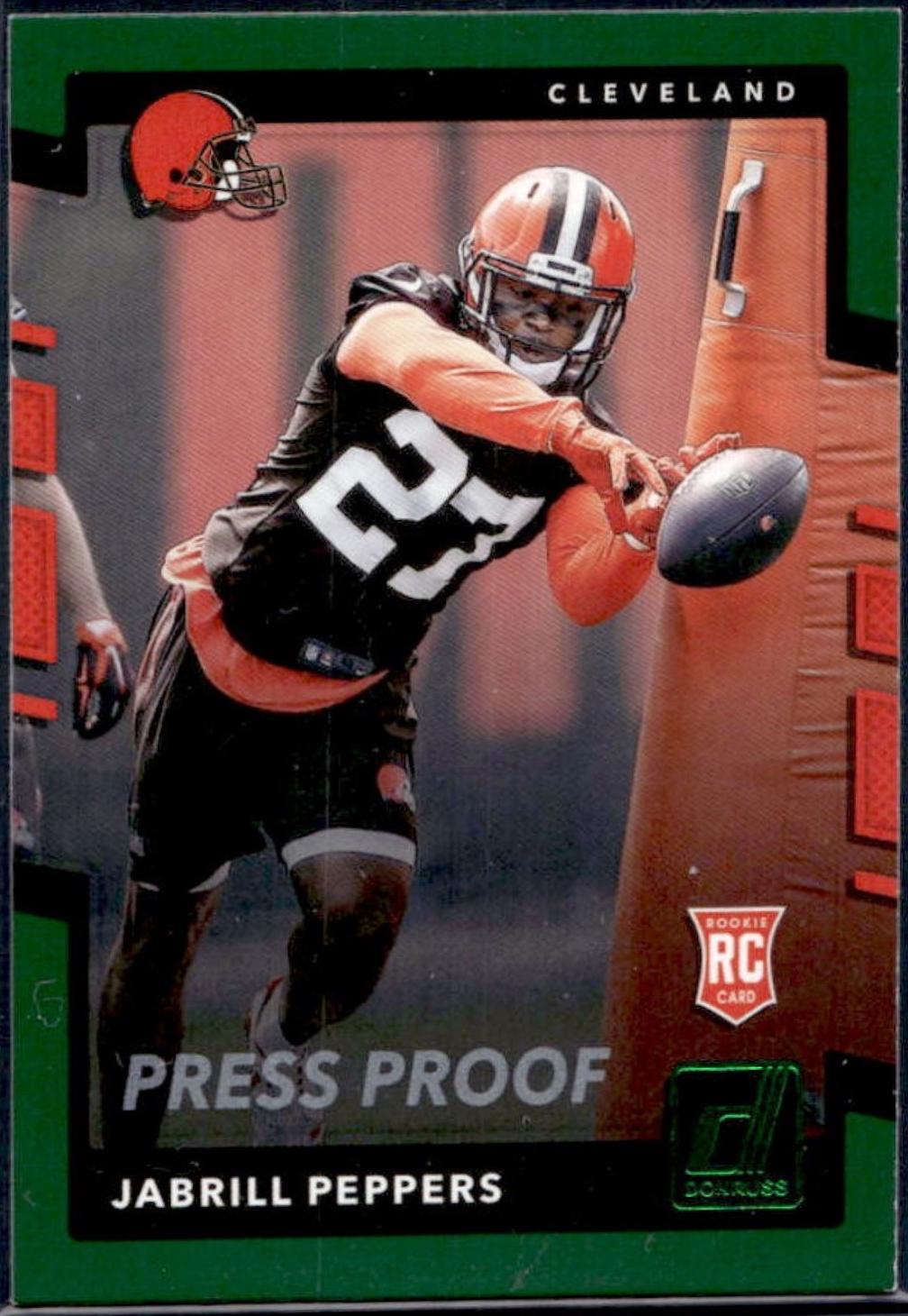 Jabrill Peppers [Green Press Proof] #390