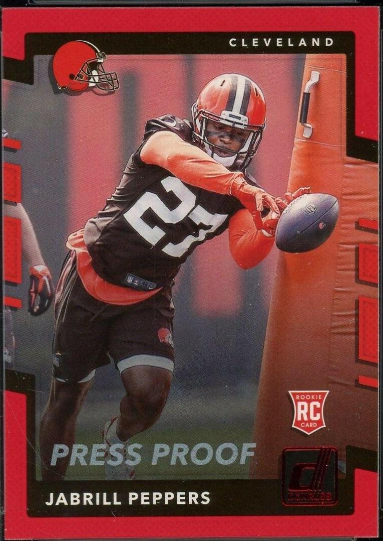 Jabrill Peppers [Red Press Proof] #390